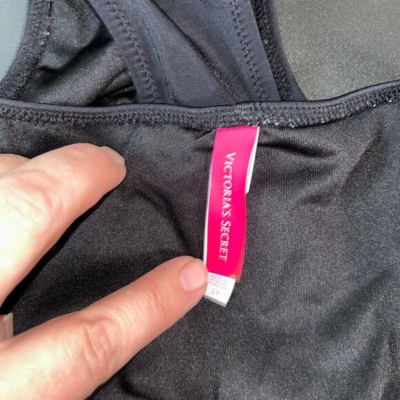 Victoria’s Secret Size Small Black Bikini Bottom — Lattice Side Detail - Picture 3 of 3